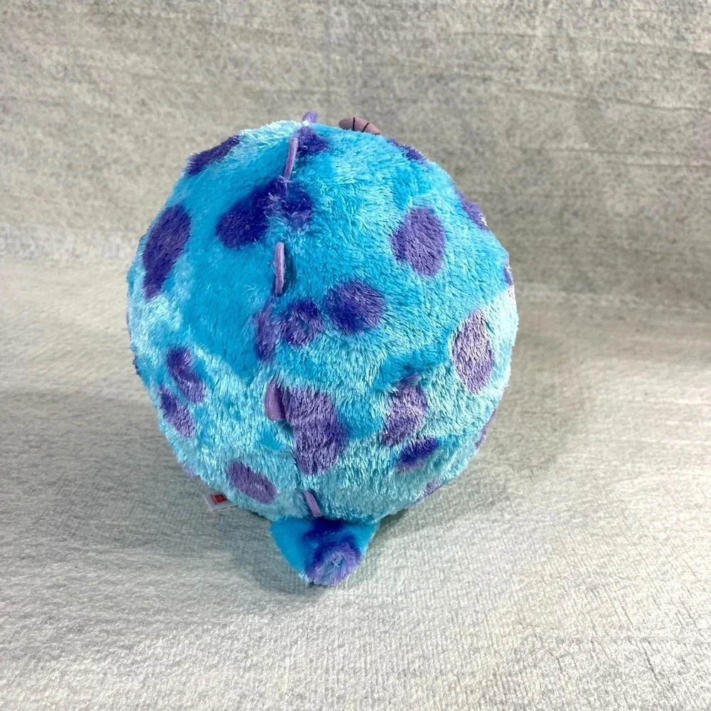 Disney Pixar Monsters Inc Sulley Plush Round Stuffed Animal Toy